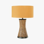 Table Lamp In Steam Beach Wood